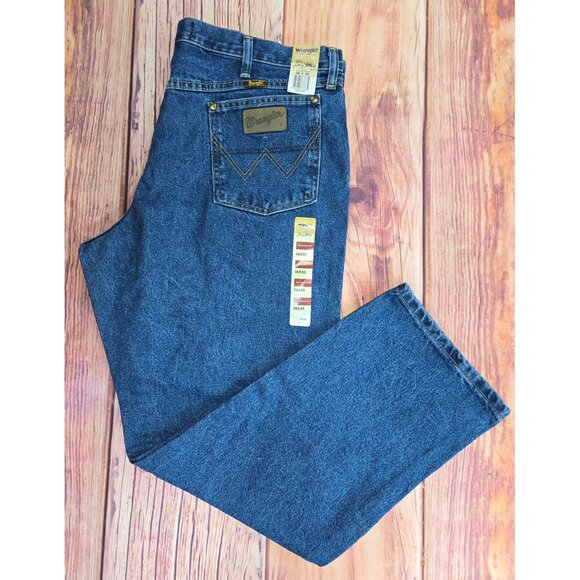 Wrangler George Strait Cowboy Cut 36X30 Relaxed Fit Jeans NWT - Picture 3 of 11